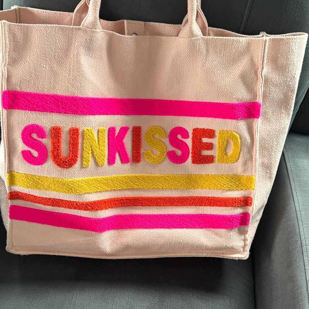 Colorful 'Sunkissed' Tote Bag
